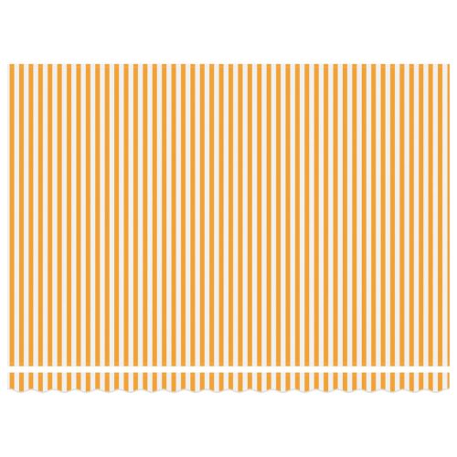  Elektromos Napernyő tartalmaz Sárga és Fehér 4 × 3 m Alumínium