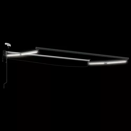  Elektromos Kihúzható Napernyő Világosszürke 3,5 x 2 m