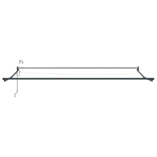  Elektromos Kihúzható Napernyő Burgundi Vörös 4 x 2 m