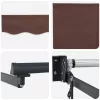  Elektromos Kihúzható Napernyő Barna 4 x 2 m