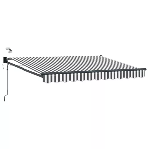  Elektromos Napernyő tartalmaz Antracit és Fehér Alumínium