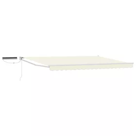  Elektromos Kihúzható Napernyő Krém 4 x 2 m