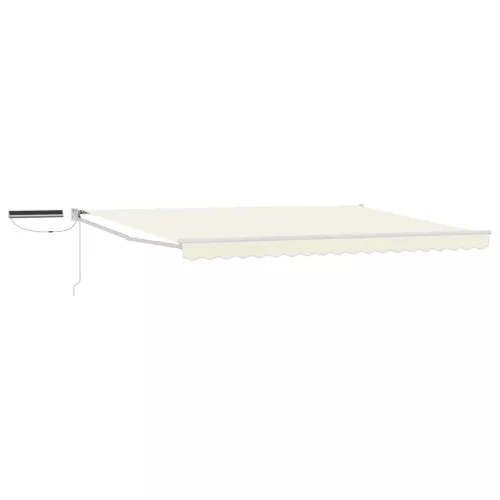  Elektromos Kihúzható Napernyő Krém 4,5 × 3 m