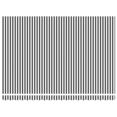  Elektromos Kihúzható Napernyő Antracit és Fehér 4,5 × 3 m