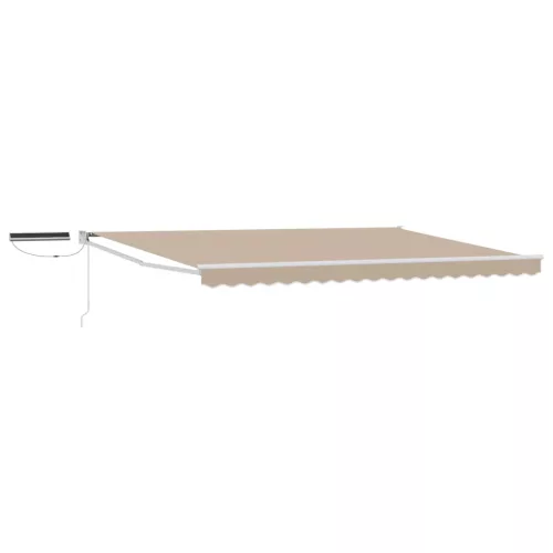  Elektromos Kihúzható Napernyő Bézs 5 x 3 m