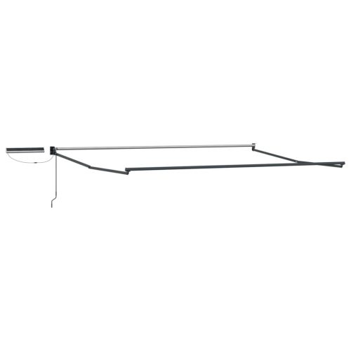  Elektromos Kihúzható Napernyő Burgundi Vörös 4 x 2 m