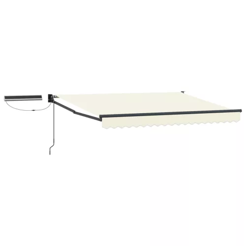  Elektromos Kihúzható Napernyő Krém 3,5 x 2,5 m
