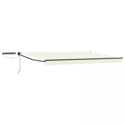  Elektromos Kihúzható Napernyő Krém 4 × 3 m