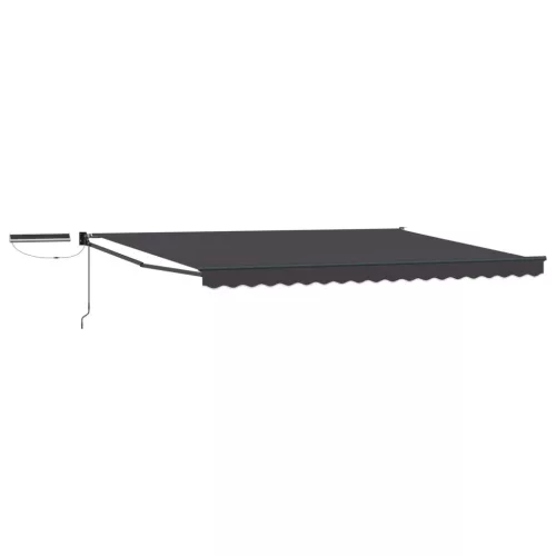  Elektromos Kihúzható Napernyő Antracit 5 x 3 m