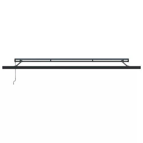  Behúzható napellenző Kék és Fehér 400 × 300 cm