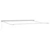  Kézi Retraktálható Napernyő Barna 4 × 3 m