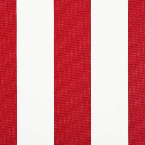  Kézi Retraktálható Napernyő Piros és Fehér 4,5 × 3,5 m