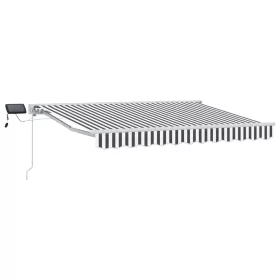  Kézi napellenző keret LED világítással 3,5 x 2 m