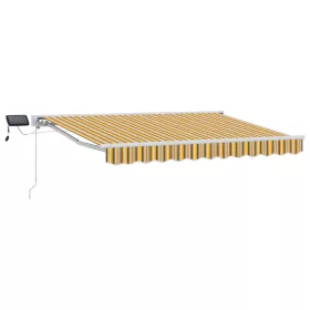  Kézi napellenző keret LED világítással 3 x 2,5 m