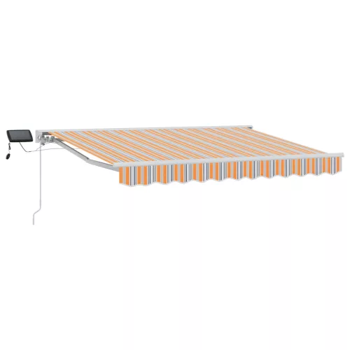  Kézi napellenző keret LED világítással 3,5 x 2,5 m