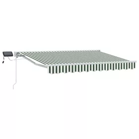  Kézi napellenző keret LED világítással 3,5 x 2,5 m