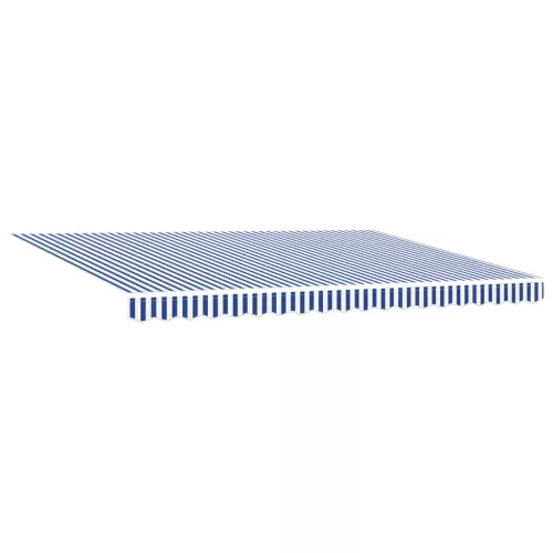  Kézi napellenző keret LED világítással Kék és Fehér 4 × 3 m