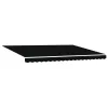  Kézi napellenző keret LED világítással Fekete 4 × 3 m