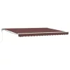  Elektromos Kihúzható Napernyő Barna 4,5 × 3 m