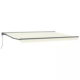  Elektromos Kihúzható Napernyő Krémszínű 4 x 2 m