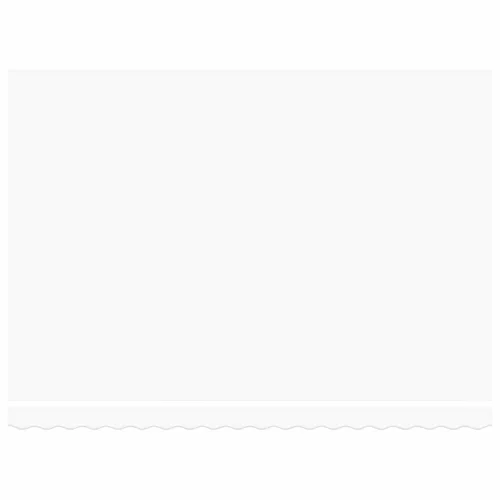  Elektromos Kihúzható Napernyő Fehér 4 × 3,5 m