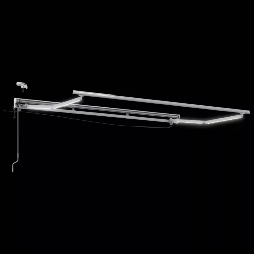  Elektromos Kihúzható Napernyő Bézs 3,5 x 2 m