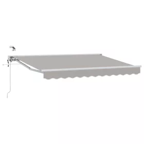  Elektromos Kihúzható Napernyő Világosszürke 3 x 2,5 m