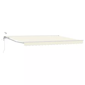  Elektromos Kihúzható Napernyő Krém 4 × 3,5 m