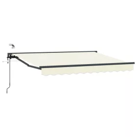  Elektromos Kihúzható Napernyő Krém 3 x 2 m