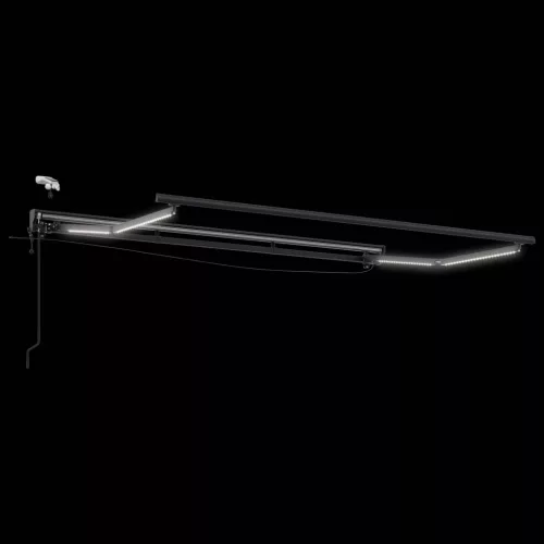  Elektromos Kihúzható Napernyő Antracit 3 x 2 m