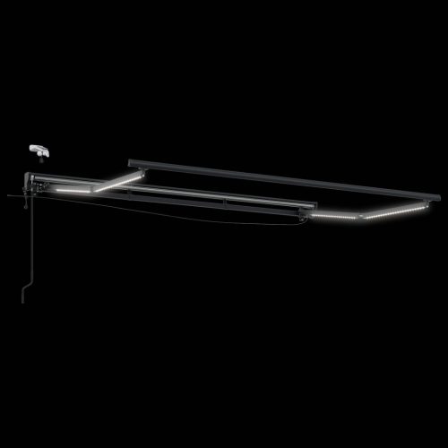  Elektromos Kihúzható Napernyő Antracit 3,5 x 2 m