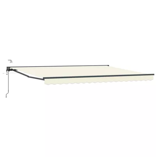  Elektromos Kihúzható Napernyő Krém 4 x 2 m