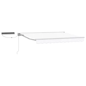  Elektromos Kihúzható Napernyő Fehér 2,5 x 2 m