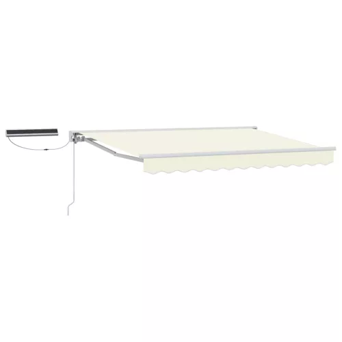  Elektromos Kihúzható Napernyő Krém 3,5 x 2 m
