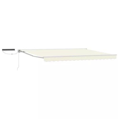  Elektromos Kihúzható Napernyő Krém 4 × 3,5 m