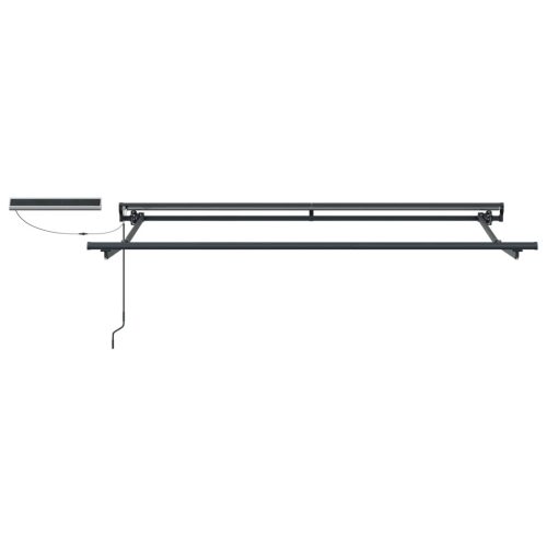  Elektromos Kihúzható Napernyő Antracit 3,5 x 2 m