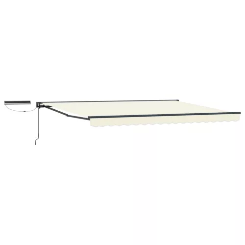  Elektromos Kihúzható Napernyő Krém 4 x 2 m