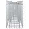  Gabion emelt ágy 3 pcs Ezüst 400 x 50 x 80 cm Horganyzott acél
