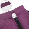  Kutya Kabát hámmal Lila XL Terepmintás gyapjú és poliészter