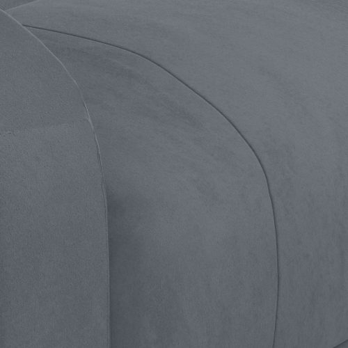  sötétszürke bársony masszázsfotel