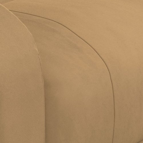  barna bársony masszázsfotel