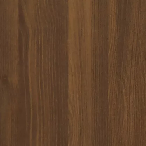  barna tölgyszínű szerelt fa cipősszekrény 59 x 17 x 150 cm