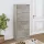  betonszürke szerelt fa cipőszekrény 63x24x147 cm