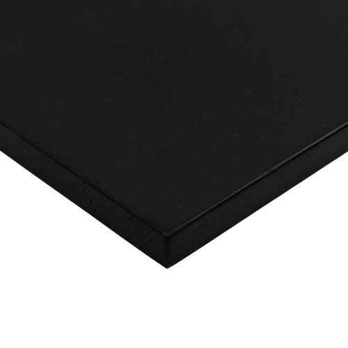  Asztal tárolóval Fehér és Sötétbarna 120 x 60 cm Tömör Tölgyfa