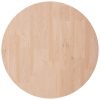  kerek kezeletlen tömör tölgyfa asztallap Ø40 x 2,5 cm
