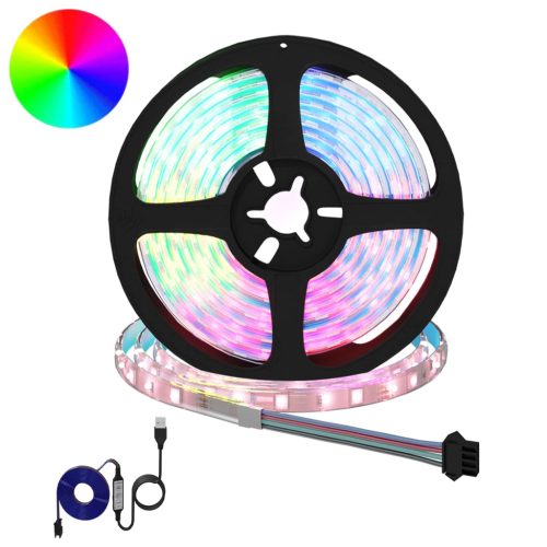  LED szalag 4 pcs Fekete és Átlátszó 210 x 0,8 x 0,3 cm