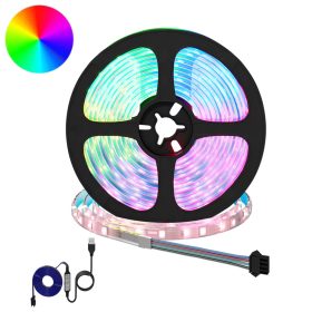  LED szalag 4 pcs Fekete és Átlátszó 550 x 0,8 x 0,3 cm