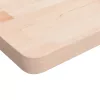  kezeletlen tömör fa fürdőszobai pult 100 x 60 x 4 cm