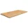  világosbarna kezelt tömör fa fürdőszobai pult 100x50x2,5 cm