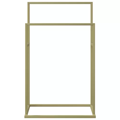  aranyszínű vas szabadon álló törölközőtartó 48 x 24 x 78,5 cm